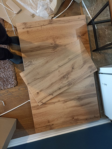 Стол Лота Лофт 120 25 мм сабия / белый матовый фото покупателя 504