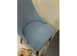 Стул на металлокаркасе Kora dark gray / black фото покупателя 10