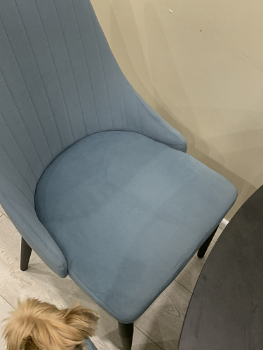 Стул на металлокаркасе Kora beige / black фото покупателя 481