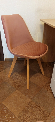 Стул Bonuss blue / wooden legs фото покупателя 99