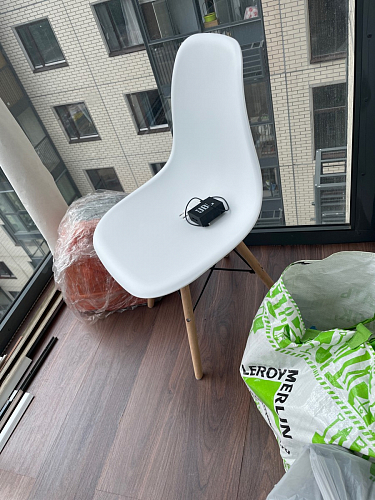 Стул Eames PC-015 белый фото покупателя 401