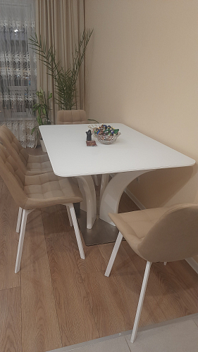 Стул на металлокаркасе Челси К крутящийся бирюзовый / черный фото покупателя 261