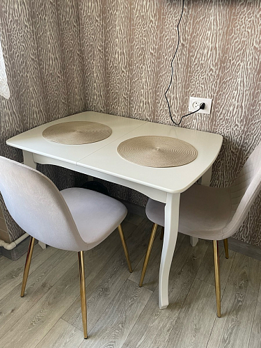 Стул на металлокаркасе Dabl 01 champagne / gold фото покупателя 97