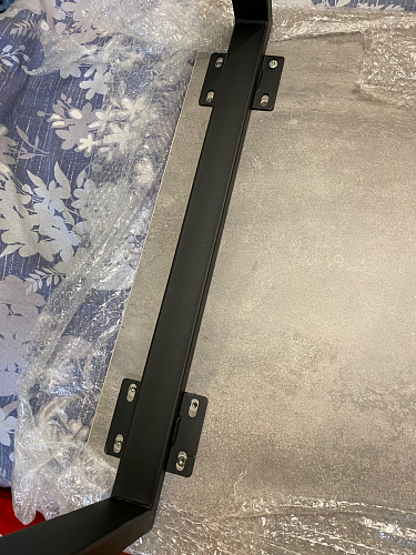 Деревянный стол Лота Лофт 120x75 дуб крафт табачный / черный матовый фото покупателя 602