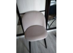 Стул на металлокаркасе Gabi 1 gray / black фото покупателя 438