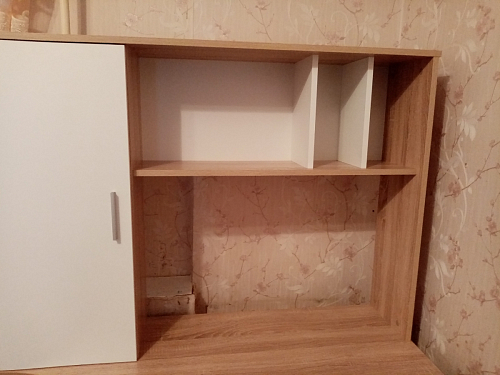 Стол компьютерный КСТ-16 бетон / белый фото покупателя 64