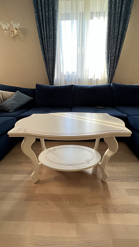 Журнальный столик Берже 1 слоновая кость фото покупателя 2