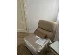 Кресло Карнелла серый велюр фото покупателя 1