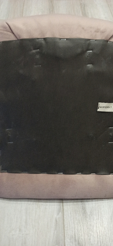 Стул на металлокаркасе Чилли К темно-серый (velutto 32) / черный фото покупателя 387