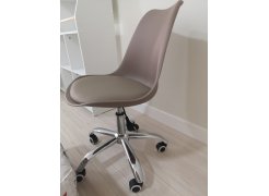 Компьютерное кресло Kolin с подушкой clear / white фото покупателя 365