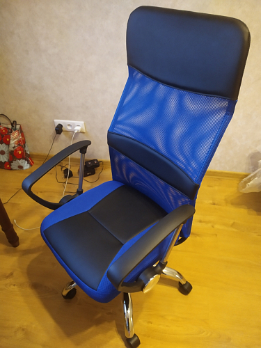 Компьютерное кресло Arano синее фото покупателя 57