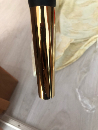 Стул на металлокаркасе Seda 1 green / gold / black фото покупателя 63