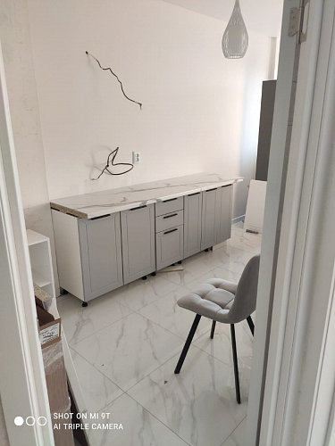 Стул на металлокаркасе Чилли синяя ткань / белый фото покупателя 1114