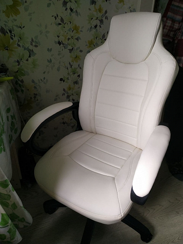 Компьютерное кресло Kadis коричневое / бежевое фото покупателя 87