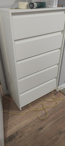 Комод Идена КМ06-1200 белый фото покупателя 12