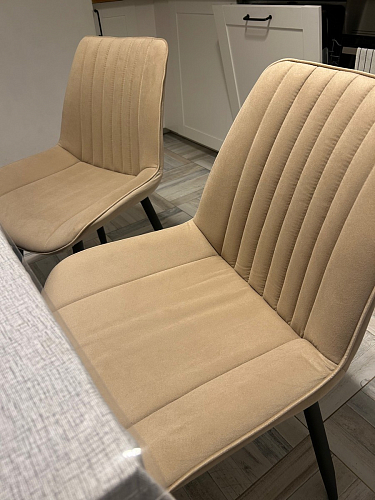 Комплект стульев Седа К 4 шт латте / черный фото покупателя 252