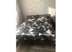 Односпальная кровать Фади 80х200 черная фото покупателя 193