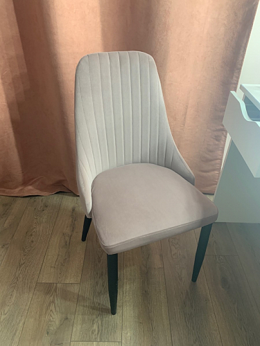 Стул на металлокаркасе Kora light purple / white фото покупателя 2