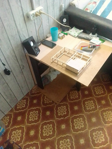 Стол-книжка СтК6 венге высота 54 см фото покупателя 44