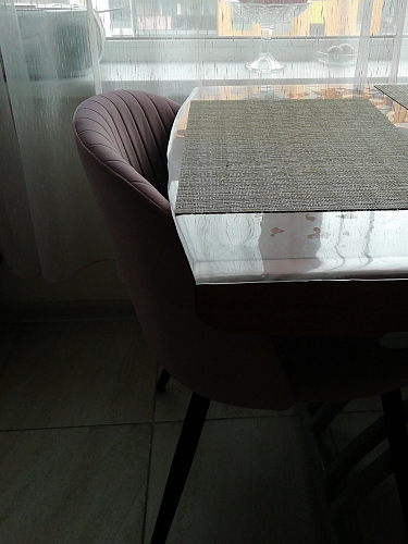 Стул на металлокаркасе Gabi gray / black фото покупателя 873