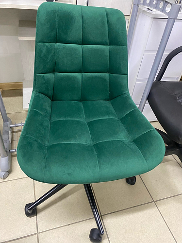 Компьютерное кресло Честер экокожа бежевая / белый фото покупателя 7