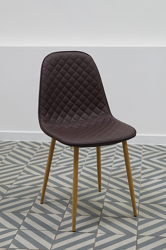 Стул на металлокаркасе Capri голубой из шоурума 2