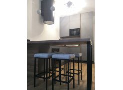 Барный стул Лофт кожзам d1 / черный матовый фото покупателя 18