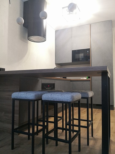 Барный стул Лофт катания минт / белый матовый фото покупателя 18