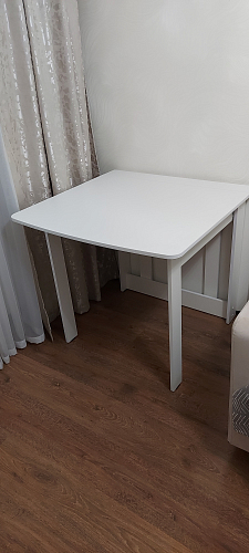 Стол книжка СтК4 дуб сонома / белый фото покупателя 3