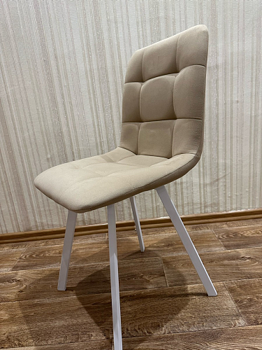 Стул на металлокаркасе Чилли К кирпичный / черный фото покупателя 131