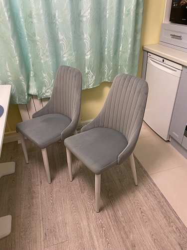 Стул на металлокаркасе Kora black / gray фото покупателя 266