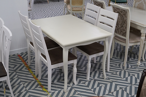 Деревянный стол Алейо орех из шоурума 1