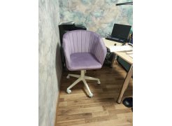 Компьютерное кресло Тибо confetti chocolate / белый фото покупателя 166