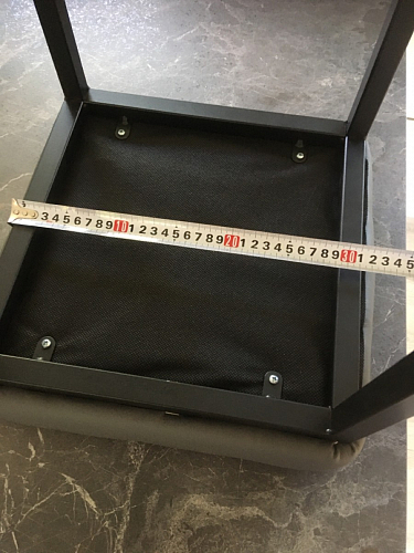 Барный стул Лофт ткань канди грей / черный матовый фото покупателя 304