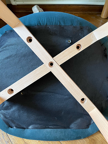 Деревянный стул Filip green фото покупателя 2