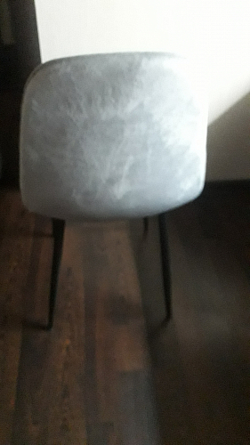 Стул на металлокаркасе Capri голубой фото покупателя 110