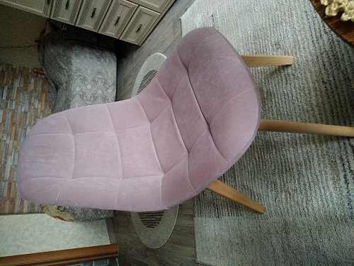 Деревянный стул Filip light purple фото покупателя 5