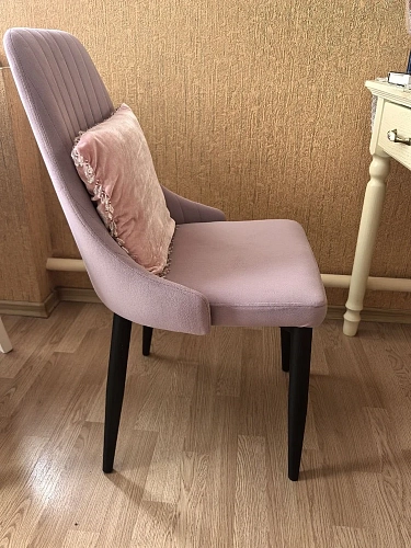 Стул на металлокаркасе Kora gray / black фото покупателя 49