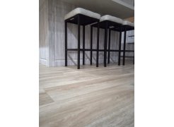 Барный стул Лофт кожзам темно-серый / черный матовый фото покупателя 159