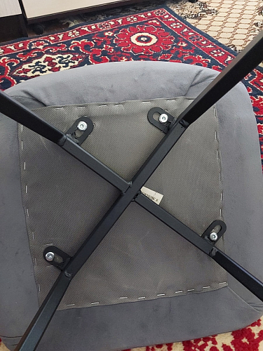 Стул на металлокаркасе Чилли зеленый / белый каркас фото покупателя 625