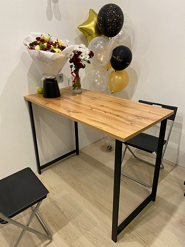 Барная стойка Дилан Лофт 120х40х90 бетон светлый фото покупателя 130