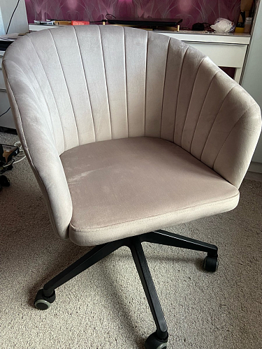 Компьютерное кресло Тибо confetti chocolate / белый фото покупателя 191