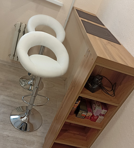 Барный стул Oazis white / chrome фото покупателя 1