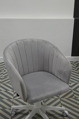 Компьютерное кресло Тибо светло-коричневый / белый из шоурума 1