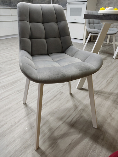 Стул на металлокаркасе Челси К крутящийся бирюзовый / черный фото покупателя 81