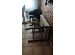 Стол Оригон файерстоун / черный матовый фото покупателя 1