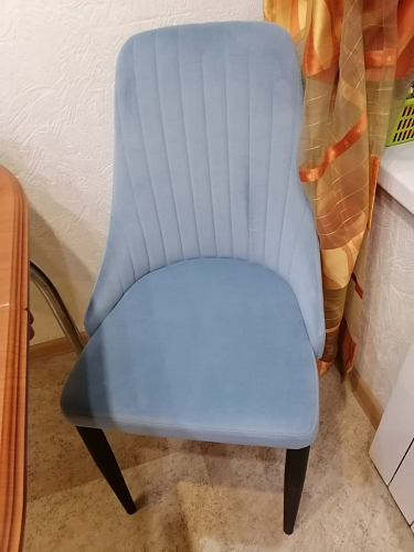 Стул на металлокаркасе Kora white / gray фото покупателя 138