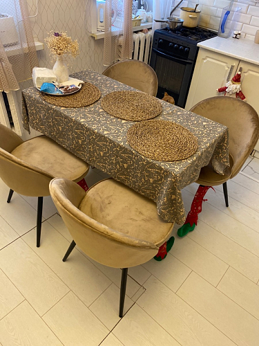 Стул на металлокаркасе Dodo khaki фото покупателя 78