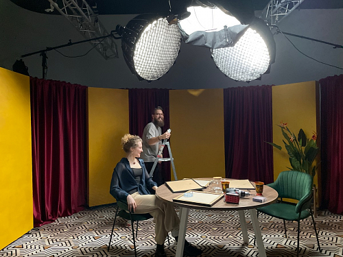 Стул на металлокаркасе Инклес темно-зеленый / черный глянец фото покупателя 10