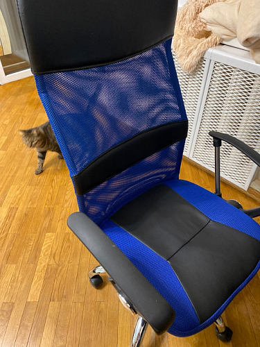 Компьютерное кресло Arano синее фото покупателя 3